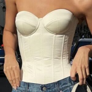Perfect Corset Women's Cream Bandeau